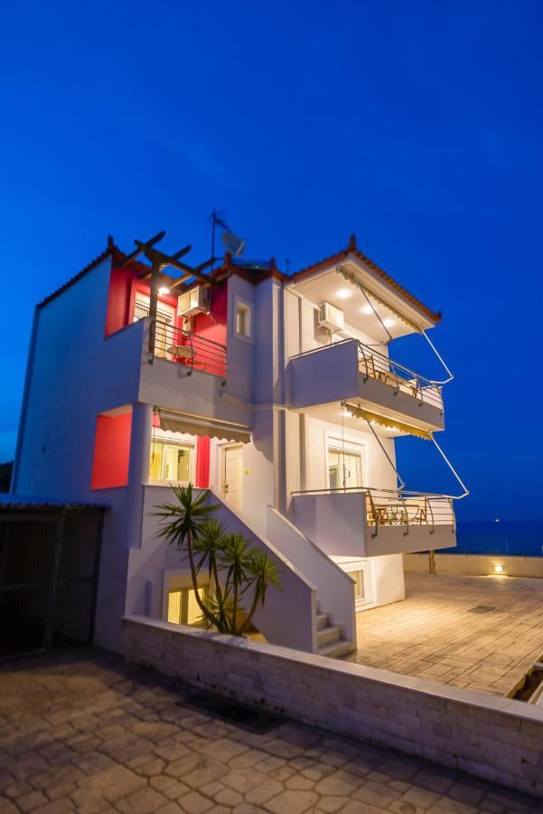 Lemoni Luxury Residence In Front Of The Sea Kechries Eksteriør billede