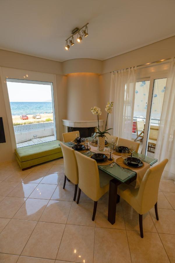Lemoni Luxury Residence In Front Of The Sea Kechries Eksteriør billede